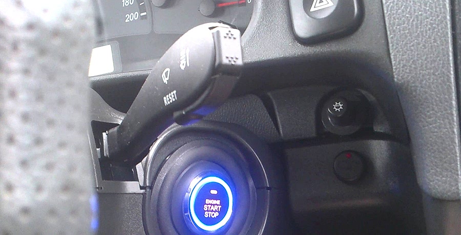 Установка кнопки старт/стоп вместо замка зажигания